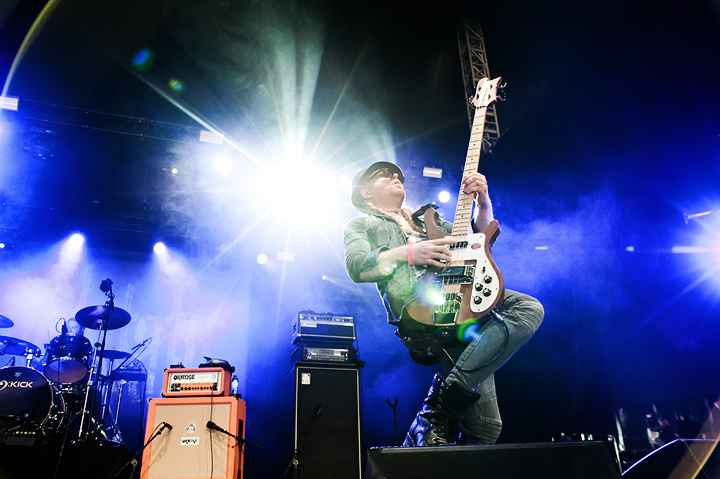 Sólstafir @ Dour Festival 2018, picture 3, photographed by Magali Decamps - FrontView Magazine