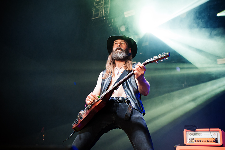 Sólstafir @ Dour Festival 2018, picture 4, photographed by Magali Decamps - FrontView Magazine