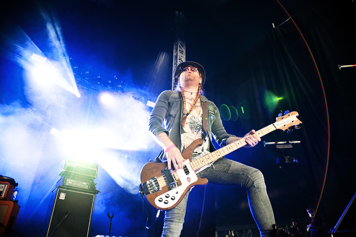 Sólstafir @ Dour Festival 2018, picture 5, photographed by Magali Decamps - FrontView Magazine