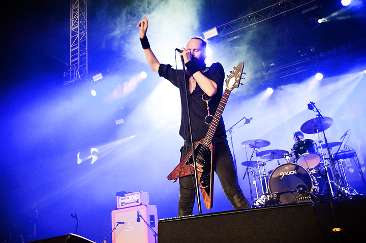 Sólstafir @ Dour Festival 2018, picture 6, photographed by Magali Decamps - FrontView Magazine