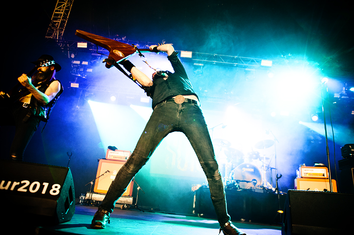 Sólstafir @ Dour Festival 2018, picture 8, photographed by Magali Decamps - FrontView Magazine
