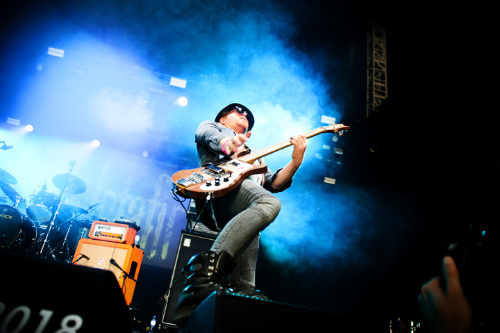 Sólstafir @ Dour Festival 2018, picture 9, photographed by Magali Decamps - FrontView Magazine
