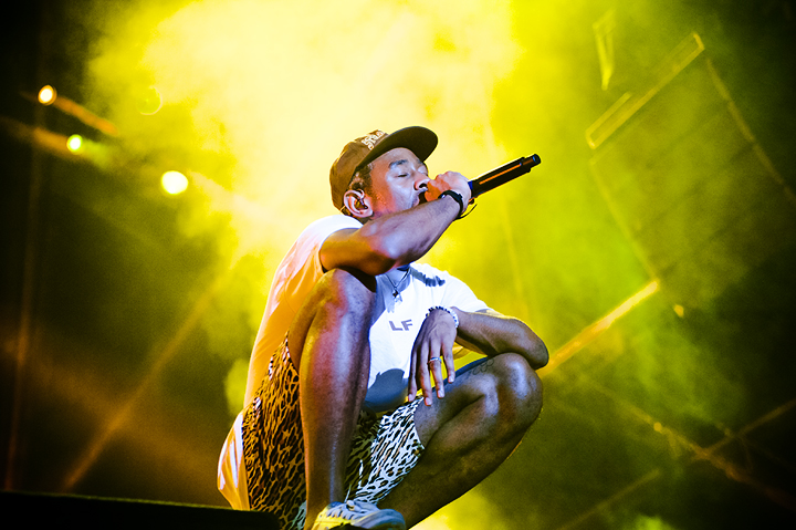 Tyler, The Creator @ Dour Festival 2018, picture 1, photographed by Magali Decamps - FrontView Magazine
