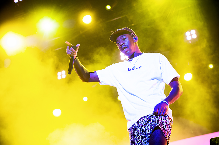Tyler, The Creator @ Dour Festival 2018, picture 3, photographed by Magali Decamps - FrontView Magazine