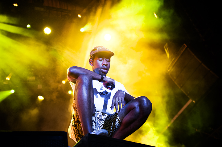 Tyler, The Creator @ Dour Festival 2018, picture 4, photographed by Magali Decamps - FrontView Magazine