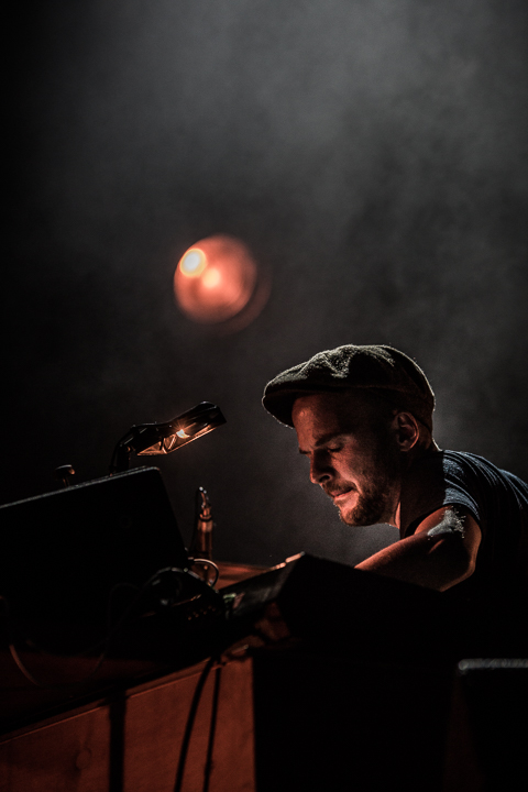 Nils Frahm @ Cactus, picture 2, photographed by Raf Degeest - FrontView Magazine