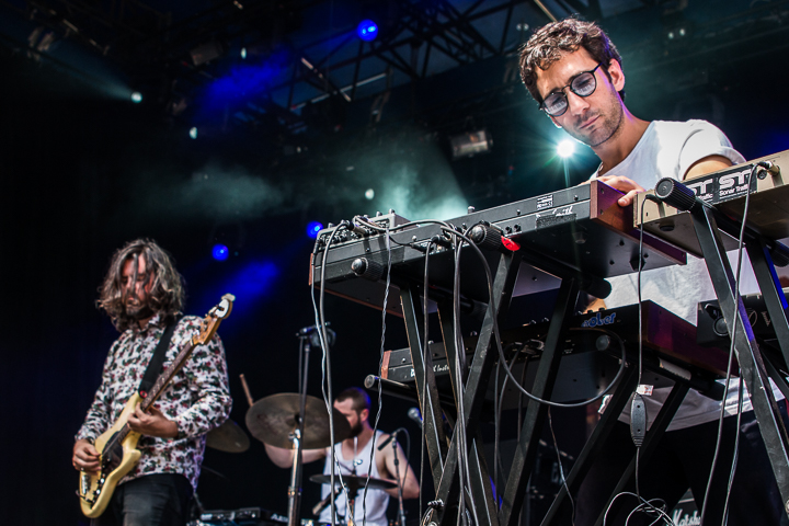 SUUNS @ Cactus, picture 1, photographed by Raf Degeest - FrontView Magazine