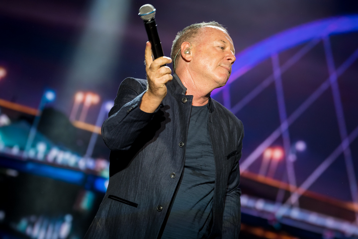Simple Minds Lokerse Feesten, picture 18, photographed by Tim Delmoitie - FrontView Magazine