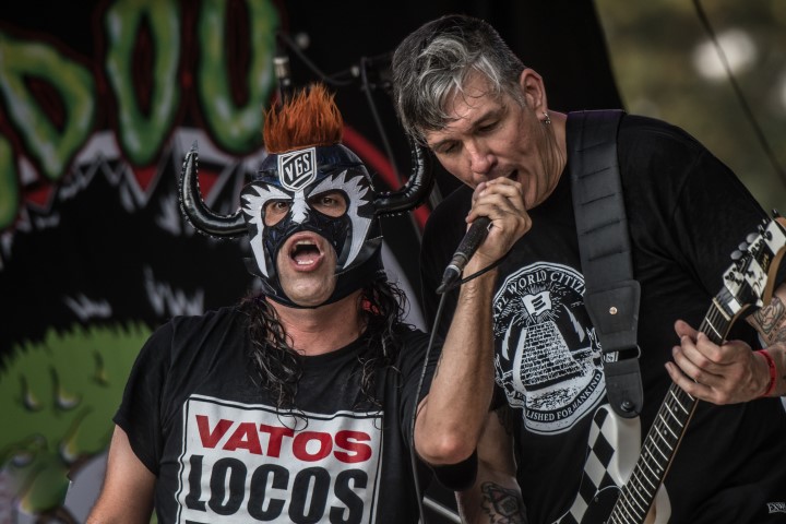 Voodoo Glow Skulls @ Brakrock, picture 17, photographed by Luc Luyten - FrontView Magazine