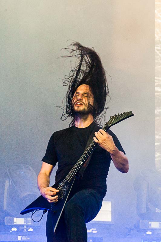 Gojira @ Lokerse Feesten, picture 1, photographed by Gert Daemen - FrontView Magazine