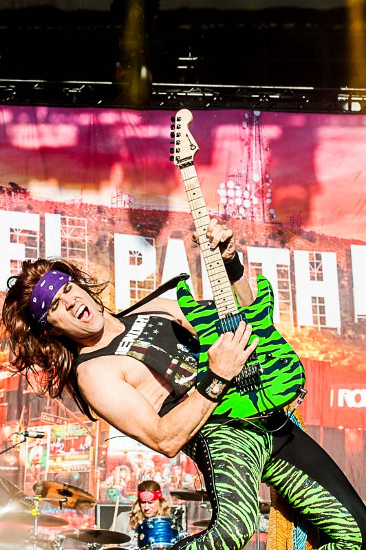 Steel Panther @ Lokerse Feesten, picture 10, photographed by Gert Daemen - FrontView Magazine