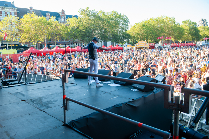 Wim Leys @ Antwerpen Zingt 2018, picture 11, photographed by Dimitri Vanlommel - FrontView Magazine