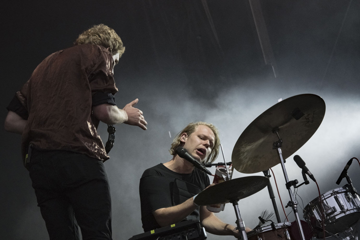Warhaus @ Lokerse Feesten, picture 3, photographed by Nick De Baerdemaeker - FrontView Magazine