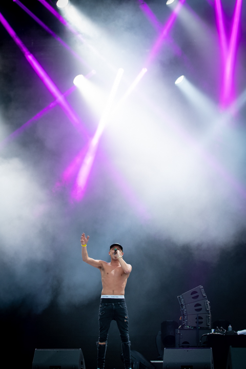 Lil Kleine @ Lokerse Feesten, foto 6, foto's door Tim Delmoitie - FrontView Magazine