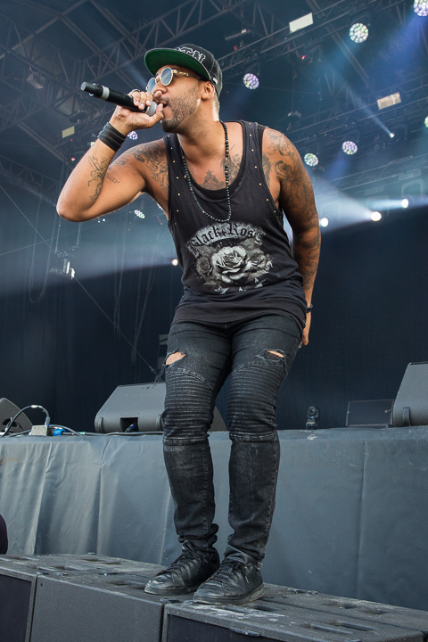 Technotronic @ Nostalgie Beach Festival 2018, picture 11, photographed by Marc Verdonck - FrontView Magazine