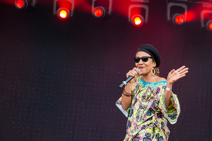 Technotronic @ Nostalgie Beach Festival 2018, picture 13, photographed by Marc Verdonck - FrontView Magazine