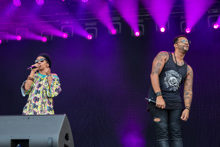 Technotronic @ Nostalgie Beach Festival 2018, picture 14, photographed by Marc Verdonck - FrontView Magazine