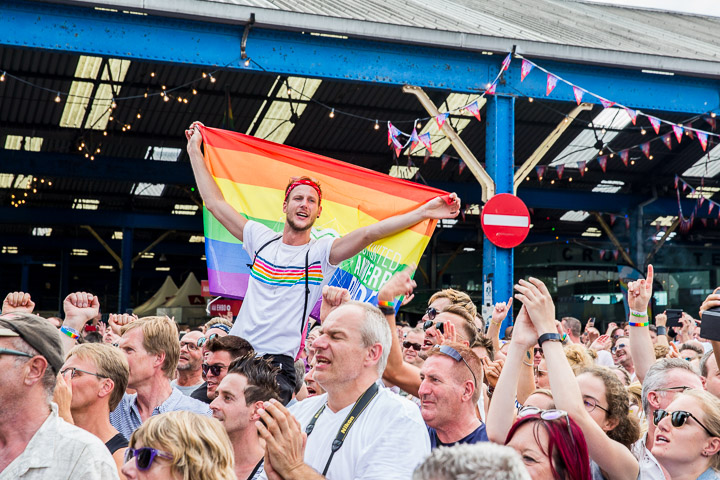 Kate Ryan @ Antwerp Pride Closing Festival, picture 11, photographed by Marc Verdonck - FrontView Magazine