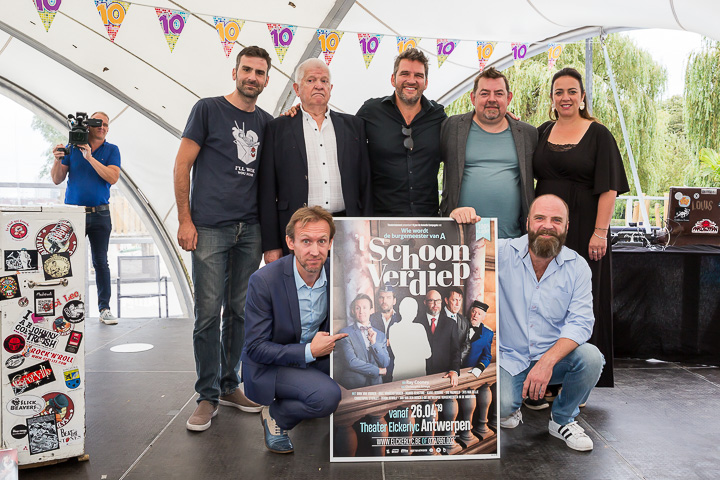10 jaar De Komedie Compagnie @ Plaasj Kaffee, picture 20, photographed by Marc Verdonck - FrontView Magazine