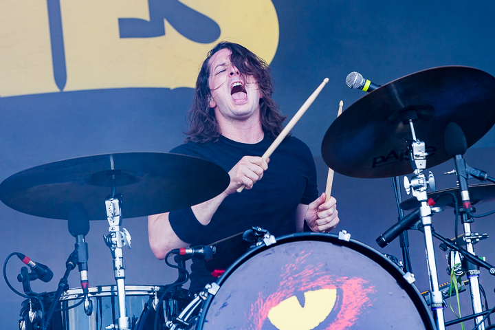 Danko Jones @ Summer Breeze, foto 7, foto's door Dorien Goetschalckx - FrontView Magazine