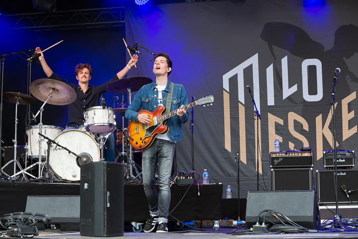 Milo Meskens @ Bollekes feesten, picture 2, photographed by Marc Verdonck - FrontView Magazine