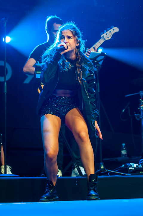 Laura Tesoro @ Parkhappening Schoten 2018, picture 3, photographed by Dimitri Vanlommel - FrontView Magazine