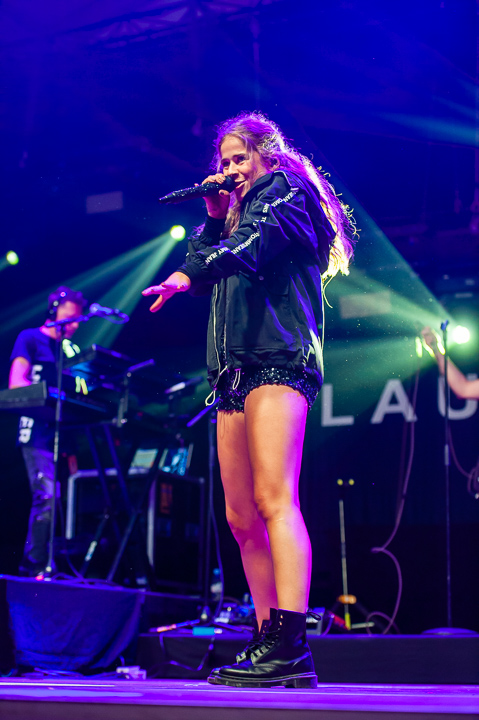 Laura Tesoro @ Parkhappening Schoten 2018, picture 9, photographed by Dimitri Vanlommel - FrontView Magazine