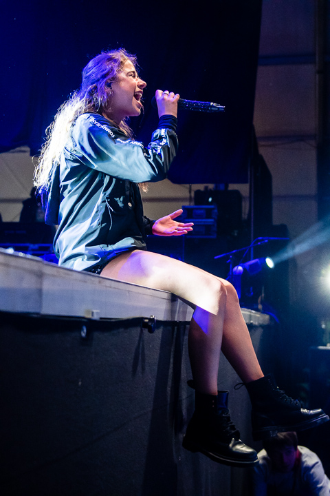 Laura Tesoro @ Parkhappening Schoten 2018, picture 19, photographed by Dimitri Vanlommel - FrontView Magazine