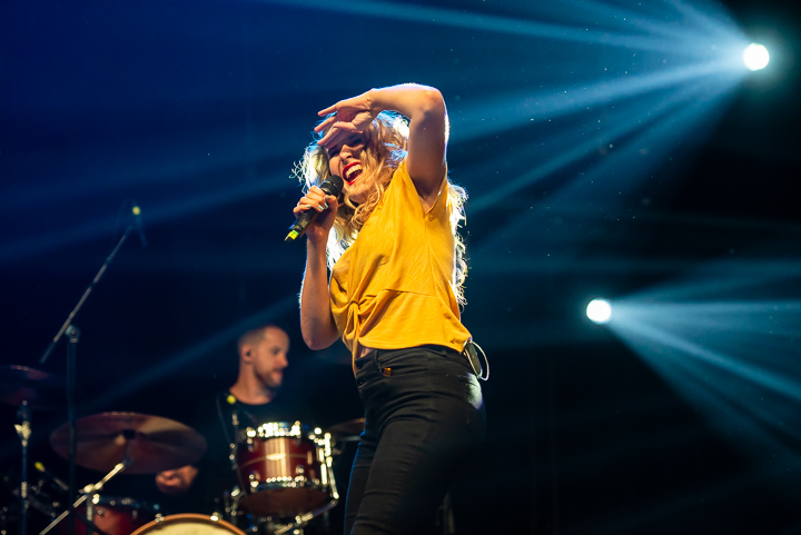 Vlaanderen Boven Band met Gene Thomas, Maureen & Mama's Jasje @ Parkhappening Schoten 2018, picture 13, photographed by Dimitri Vanlommel - FrontView Magazine