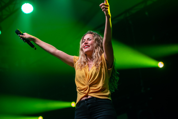 Vlaanderen Boven Band met Gene Thomas, Maureen & Mama's Jasje @ Parkhappening Schoten 2018, picture 16, photographed by Dimitri Vanlommel - FrontView Magazine