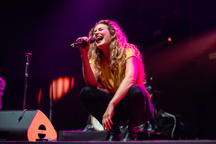 Vlaanderen Boven Band met Gene Thomas, Maureen & Mama's Jasje @ Parkhappening Schoten 2018, picture 18, photographed by Dimitri Vanlommel - FrontView Magazine