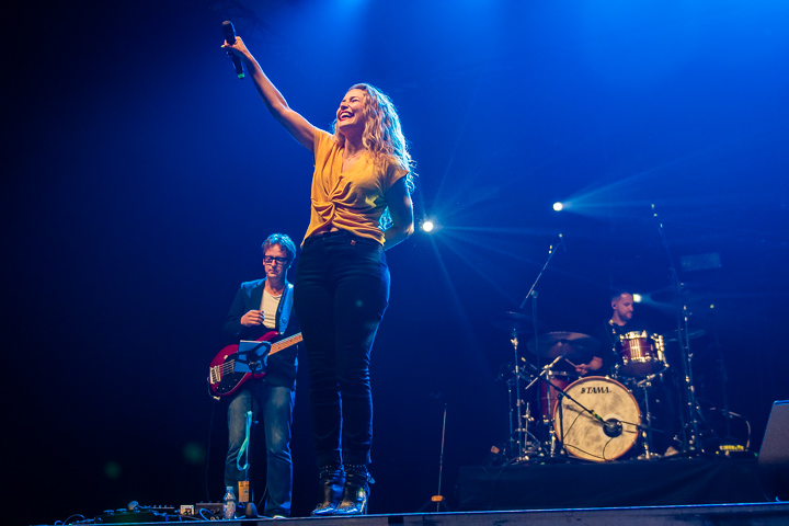 Vlaanderen Boven Band met Gene Thomas, Maureen & Mama's Jasje @ Parkhappening Schoten 2018, picture 35, photographed by Dimitri Vanlommel - FrontView Magazine
