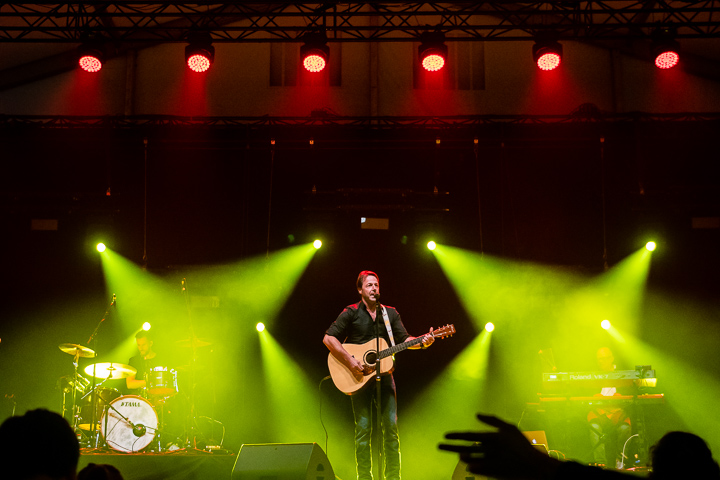 Vlaanderen Boven Band met Gene Thomas, Maureen & Mama's Jasje @ Parkhappening Schoten 2018, picture 52, photographed by Dimitri Vanlommel - FrontView Magazine