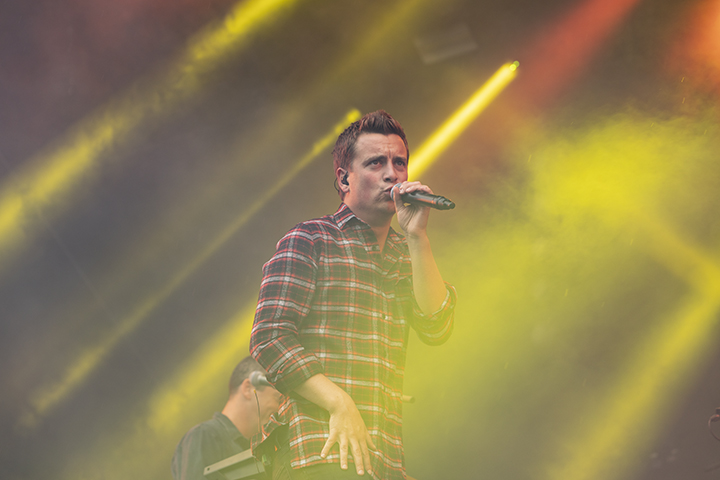 Niels Destadsbader @ Maanrock, foto 3, foto's door FrontView Magazine