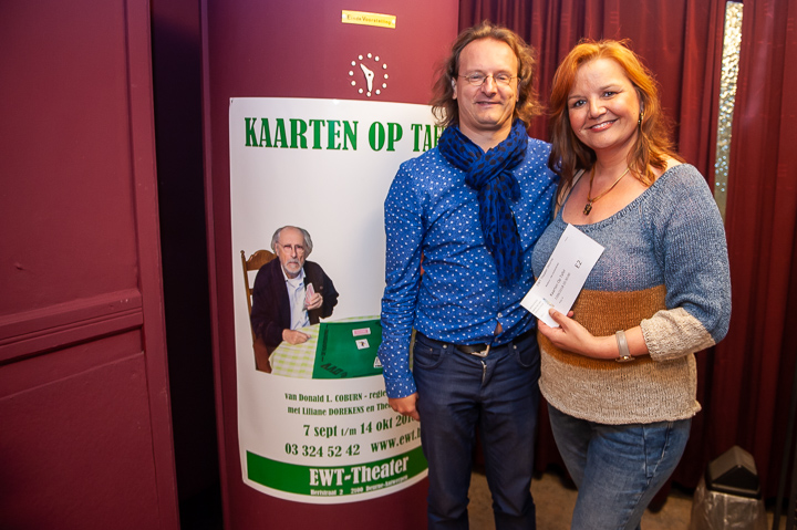 Première De Kaarten Op Tafel @ EWT-theater, picture 4, photographed by Dimitri Vanlommel - FrontView Magazine