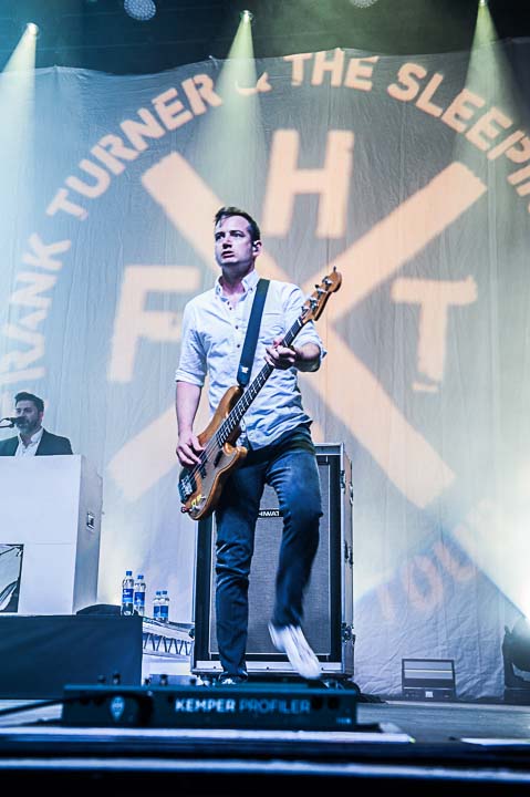 Frank Turner & the sleeping souls. @ 013 Tilburg, foto 19, foto's door Gert Daemen - FrontView Magazine