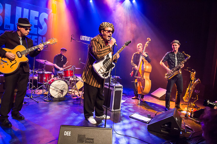 Little Victor & Band @ Blues in Schoten, picture 4, photographed by Marc Verdonck - FrontView Magazine