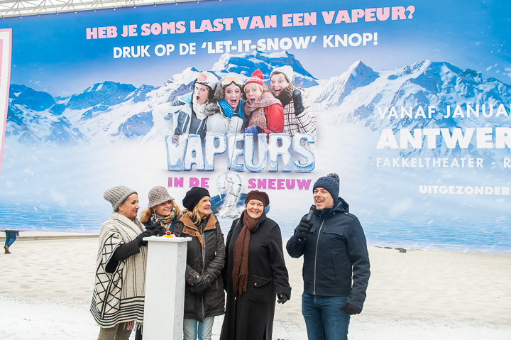 Persvoorstelling Vapeurs 2 @ Operaplein, foto 9, foto's door Goele Bormans - FrontView Magazine
