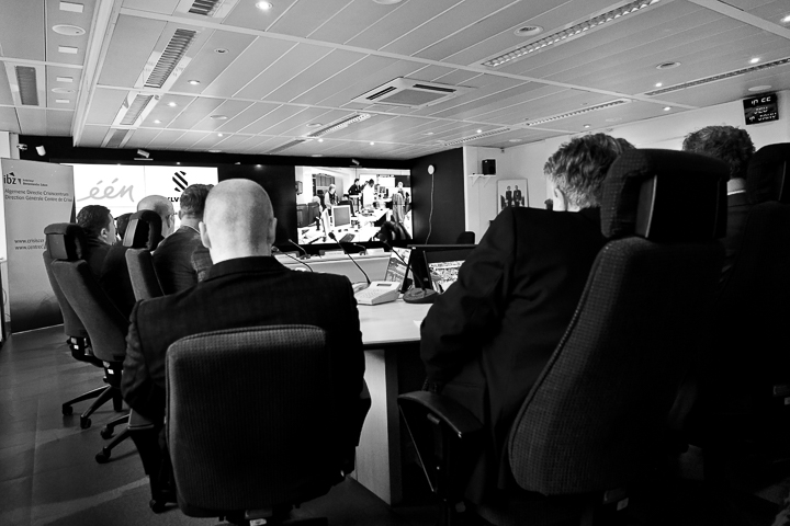 De veiligheid van het land: Het federale crisiscentrum op één. Brussel, picture 17, photographed by Bart Baevegems - FrontView Magazine