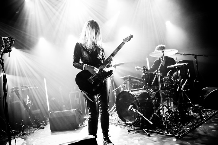 Blood Red Shoes @ Botanique, foto 2, foto's door Magali Decamps - FrontView Magazine