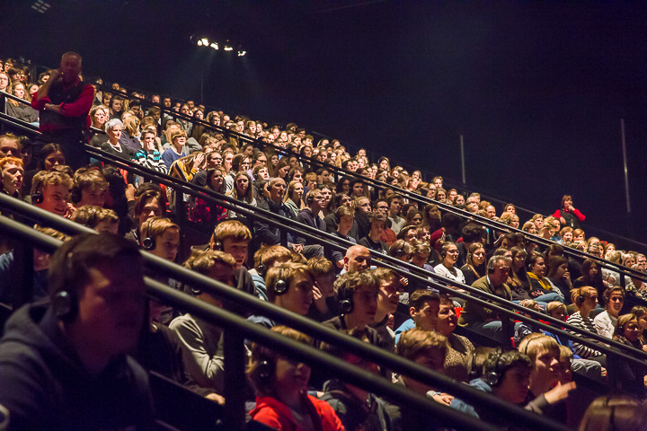 Schoolvoorstelling 40-45 @ Studio 100 Pop-Up Theater, foto 1, foto's door Marc Verdonck - FrontView Magazine