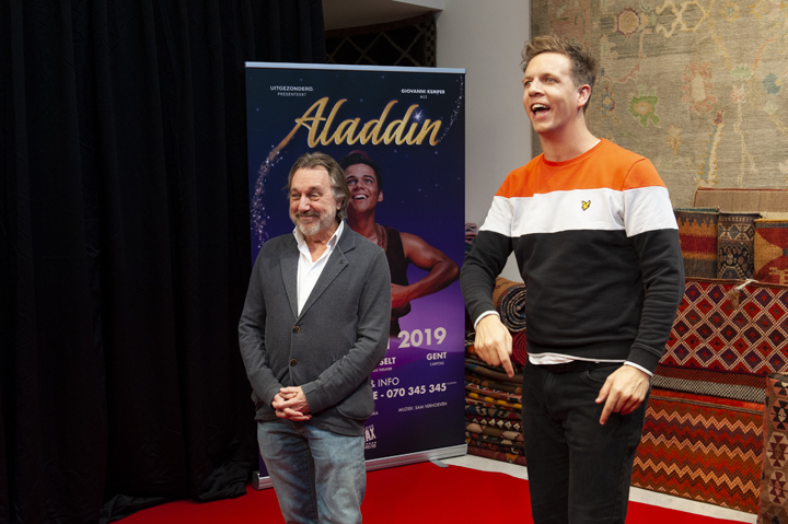 Persconferentie Aladdin @ Ashtari Oriental Carpets, picture 6, photographed by Sandra Van Watermeulen - FrontView Magazine