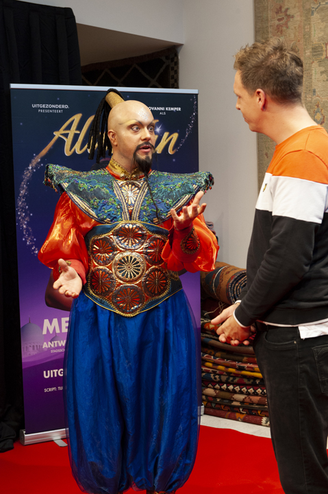 Persconferentie Aladdin @ Ashtari Oriental Carpets, picture 8, photographed by Sandra Van Watermeulen - FrontView Magazine