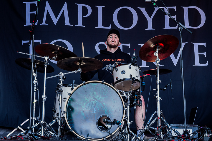 Employed To Serve @ Groezrock 2019, picture 2, photographed by Dorien Goetschalckx - FrontView Magazine