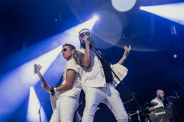 Hank Von Hell @ Groezrock 2019, picture 1, photographed by Dorien Goetschalckx - FrontView Magazine