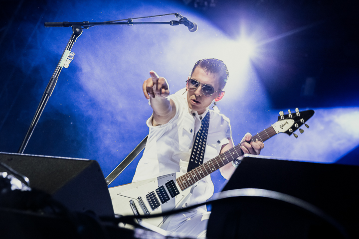 Hank Von Hell @ Groezrock 2019, picture 2, photographed by Dorien Goetschalckx - FrontView Magazine