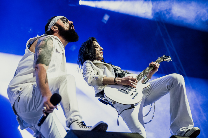Hank Von Hell @ Groezrock 2019, picture 3, photographed by Dorien Goetschalckx - FrontView Magazine