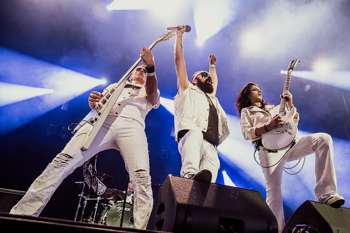 Hank Von Hell @ Groezrock 2019, picture 6, photographed by Dorien Goetschalckx - FrontView Magazine