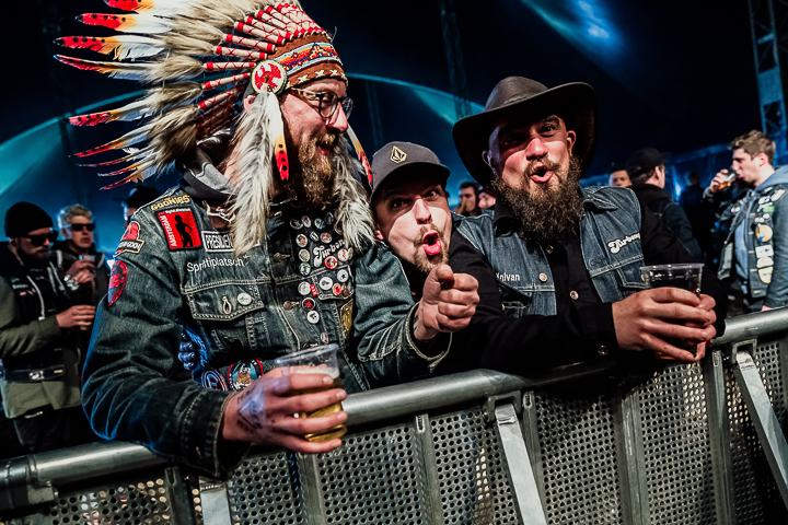 Hank Von Hell @ Groezrock 2019, picture 7, photographed by Dorien Goetschalckx - FrontView Magazine