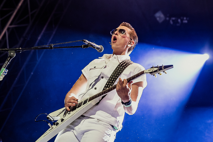 Hank Von Hell @ Groezrock 2019, picture 8, photographed by Dorien Goetschalckx - FrontView Magazine
